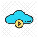 Videos On Cloud  Icon