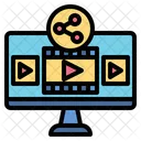 Videosharing  Icon