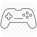 Videospiel Thinline Symbol Icon