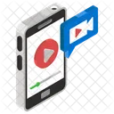 Videostream Media Player Video Player Symbol