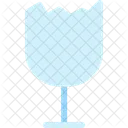 Vidrio Fragil Material Icono