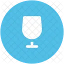 Vidrio Vino Alcoholica Icono