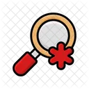 Vidrio Medico Investigacion Medica Investigacion Icono