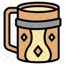 Vidrio Vikingo Vidrio Antiguo Icono