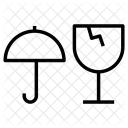Vidrio roto  Icono
