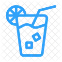 Copo Cubo De Gelo Bebida Ícone