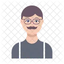 Viejo Viejo Padre Icono