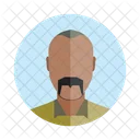 Viejo Avatar Perfil Icono