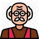 Anciano Hombre Macho Icono