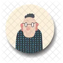 Anciano Hombre Padre Icono
