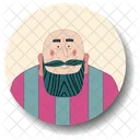 Anciano Hombre Padre Icono