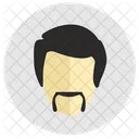 Avatar Cara De Apariencia De Hombre De Estilo Antiguo Icono