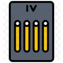 Vier der Stäbe  Symbol