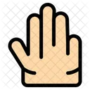 Vier Finger  Symbol