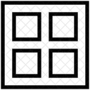 Vier Gitter  Symbol