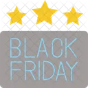 Viernes Negro Rebajas Del Viernes Negro Ofertas Del Viernes Negro Icono