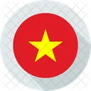 Vietna Sul Bandeira Icon