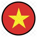 Vietnam Nation Country Icon