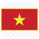 베트남 국기 국가 아이콘