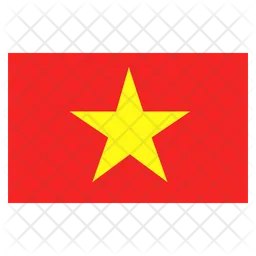 Vietnam Flag Icono