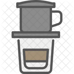 Vietnamesischer Kaffee  Symbol