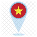 Vietnam Location  Icon