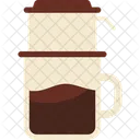 Vietnamese Coffee Filter Phin Icon