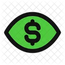 Finance Eye Money Icon
