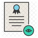 View Access Certificate Icon