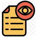 Document Eye File Icon