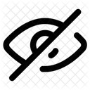 Interface Edit View Off Disable Eye Eyeball Hide Off View Icon