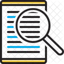 View Lupe Glass Icon