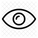View Eye Background Icon