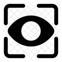 View Eye Background Icon