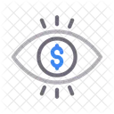 View Look Dollar Icon