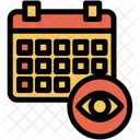 Eye Schedule Planner Icon
