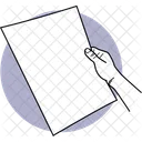 Viewing Paper Holding Paper Paper Icon