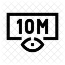 Views Impressions Traffic Icon