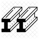 Viga De Acero Icono