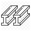 Viga De Acero Icono
