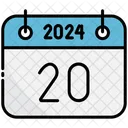 Vigesimo Calendario 2024 Ícone