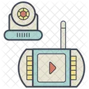 Monitor De Bebe Icono