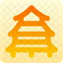 Vihara Building Chinese Icon