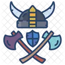 Viking War Weapon Icon