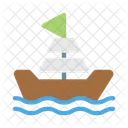 Viking Ship Boat Icon