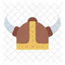 Viking Helmet Warrior Helmet Headgear Icon