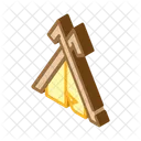 Viking House Isometric Icon