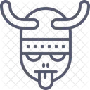 Viking Helmet Ghost Icon