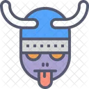 Viking Helmet Ghost Icon