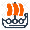 Viking Ship Ship Sail Icon